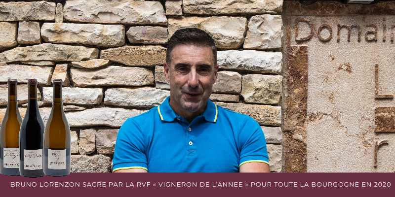 Bruno Lorenzon Sacre Par La Rvf « Vigneron De L’annee » Pour Toute La Bourgogne En 2020