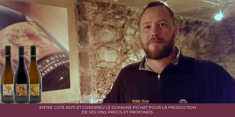 Entre Côte Rôtie et Condrieu le domaine Pichat pour la production de ses vins précis et profonds.