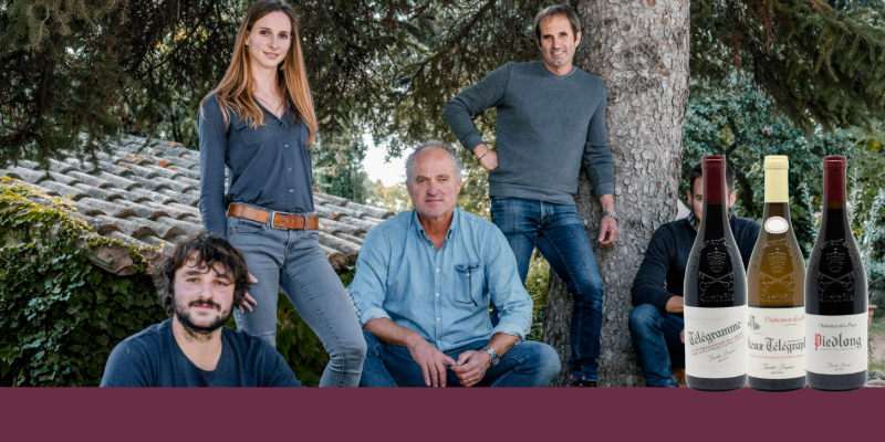 Vieux-T&eacute;l&eacute;graphe : l&rsquo;ic&ocirc;ne de Ch&acirc;teauneuf-du-Pape revient avec un mill&eacute;sime 2023 salu&eacute; par la critique !