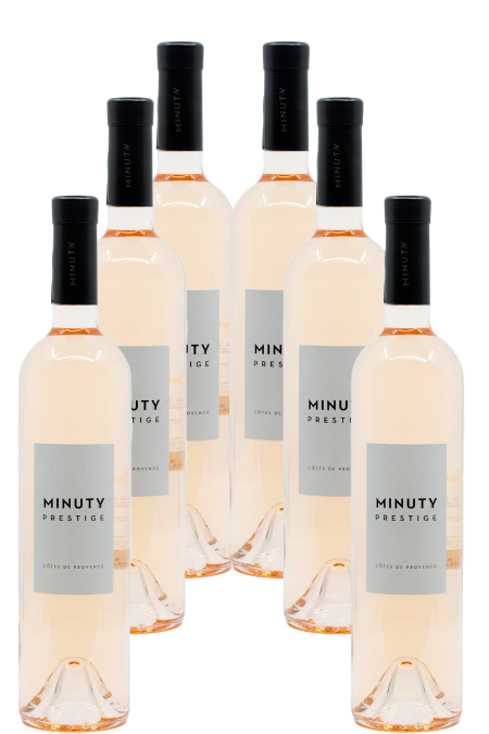 Minuty - Côtes de Provence Cuvée Prestige Rosé 2021 - Caisse de 6 bouteilles