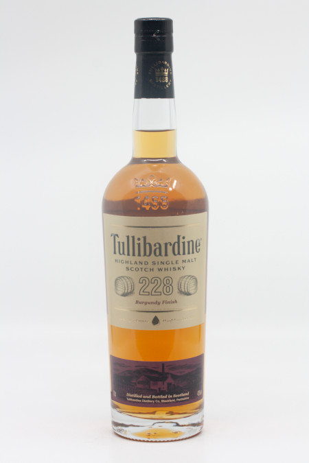 Whisky Tullibardine 228 Finition En Fut de Chassagne Montrachet