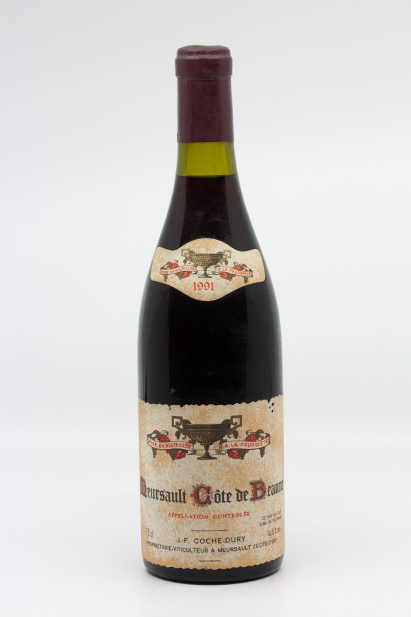 Coche Dury - Meursault Cote de Beaune 1991