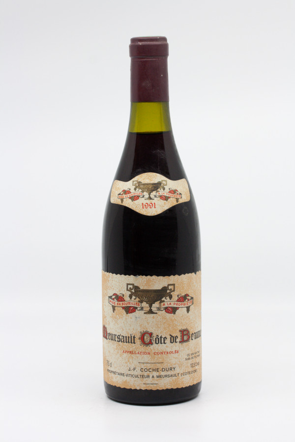 Coche Dury - Meursault Cote de Beaune 1991